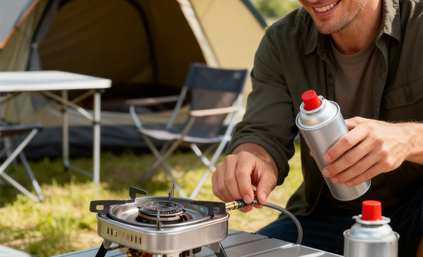 Чехол для баллона с бутаном