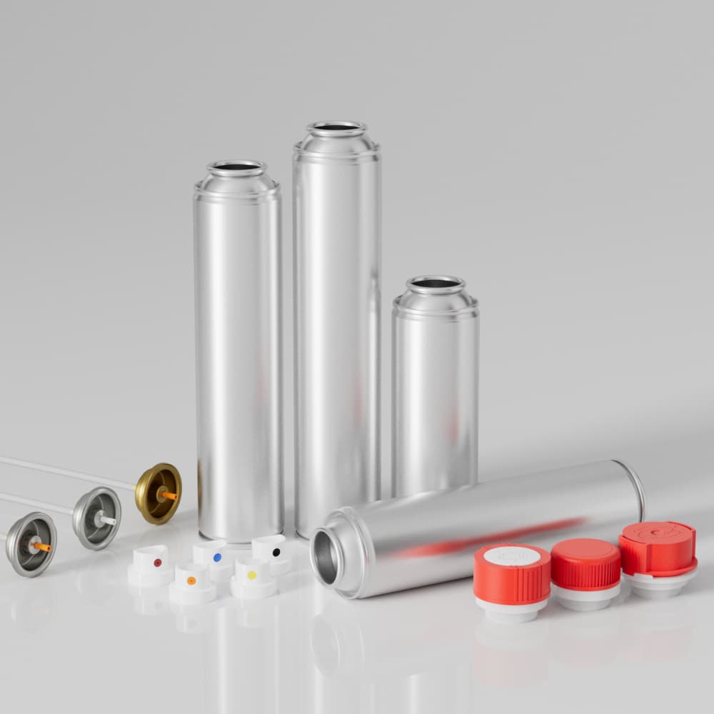 aerosol air spray can