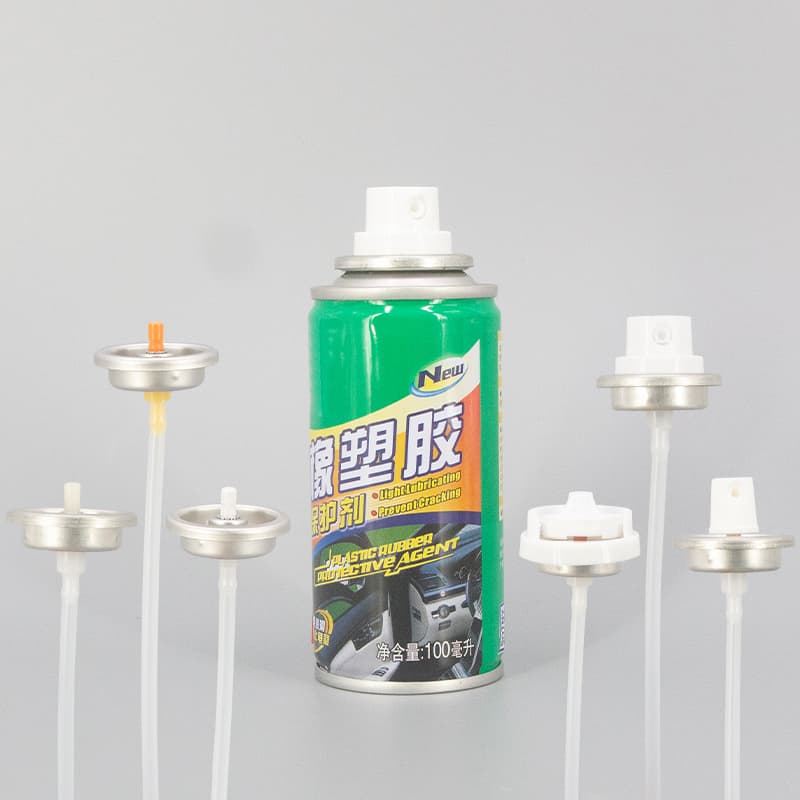 Metal protector aerosol valve