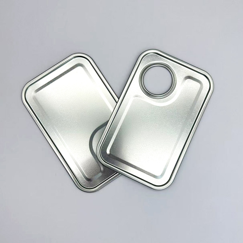 Steel square can bottom