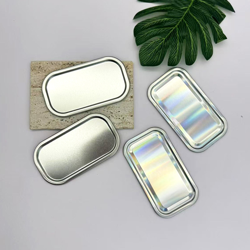 Metal square can bottom