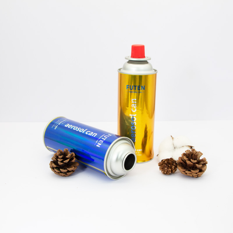 Gas aerosol canister